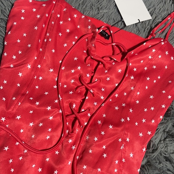 🥰🥰ZARA Stars Satin Effect Bodysuit🥰🥰 - Picture 7 of 12